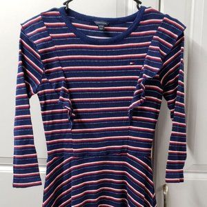 Tommy Hilfiger Girls Dress  Size: Large 12-14  Long Sleeve